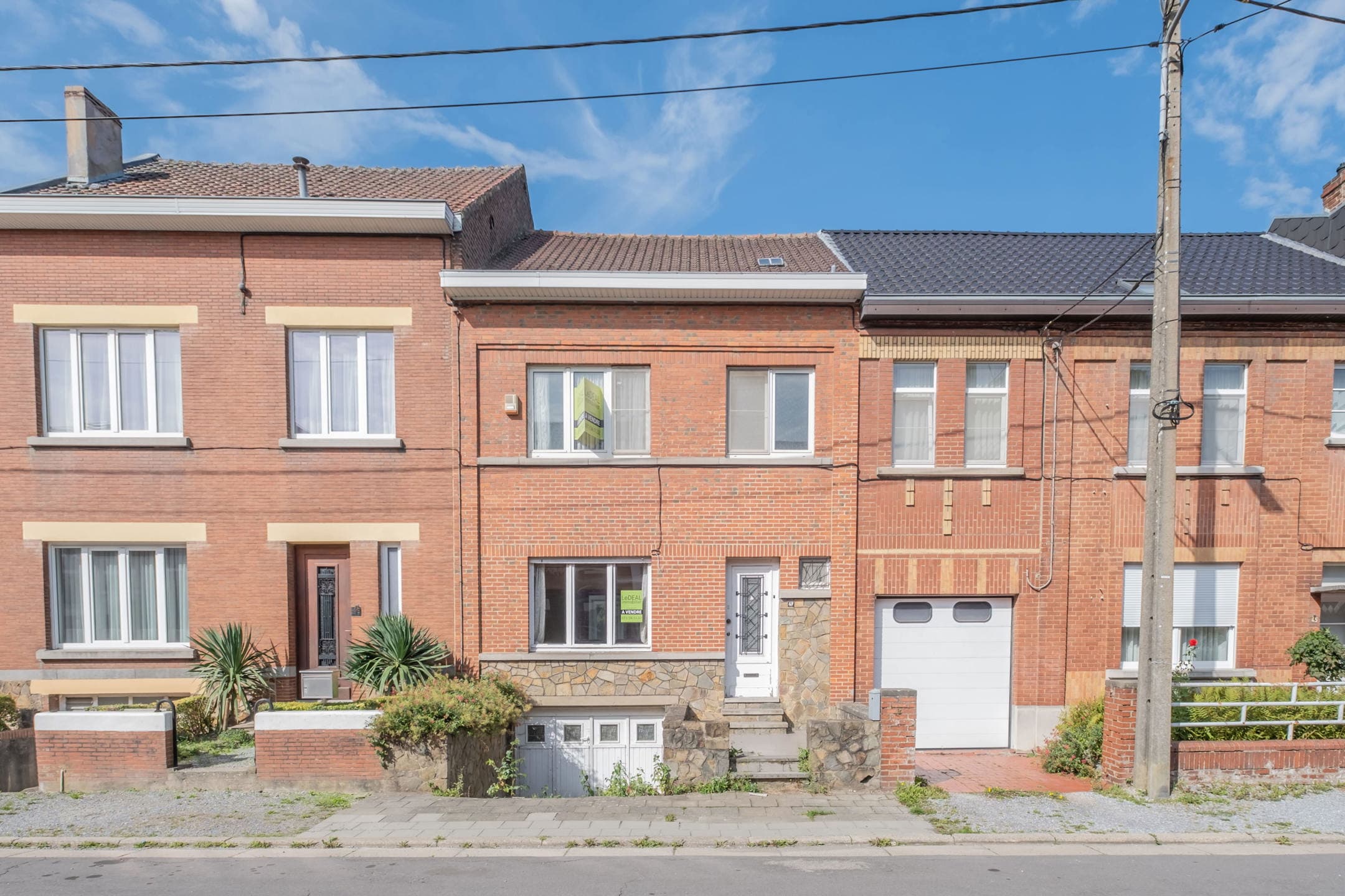 Maison à Mont-sur-Marchienne : Maison 3ch avec terrasse/jardin/garage/PEB D